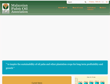 Tablet Screenshot of mpoa.org.my